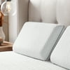 Rest Haven Temperature Regulating Gel Memory Foam Bed Pillow, Set of 2, Queen