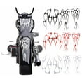 thumbnail image 4 of Adhesivo impermeable para casco de motocicleta, adhesivo para corbata. Blanco, 4 of 9