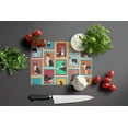thumbnail image 3 of Lots of Boston Terrier Glass Cutting Board Large 12 in x 15 in, 3 of 5