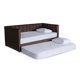 thumbnail image 3 of Cama Doble De Lino Chocolate Makora Modelo Gambino Incluye 2 Colchones, 3 of 8
