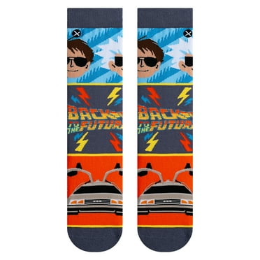 Back To The Future Mash-Up Men's Crew Socks