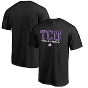 Men's Fanatics Branded Black TCU Horned Frogs True Sport Volleyball T-Shirt