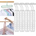 thumbnail image 1 of 8-pack multifunctional space-saving smart hangers - 9 slots - Inn, 1 of 5