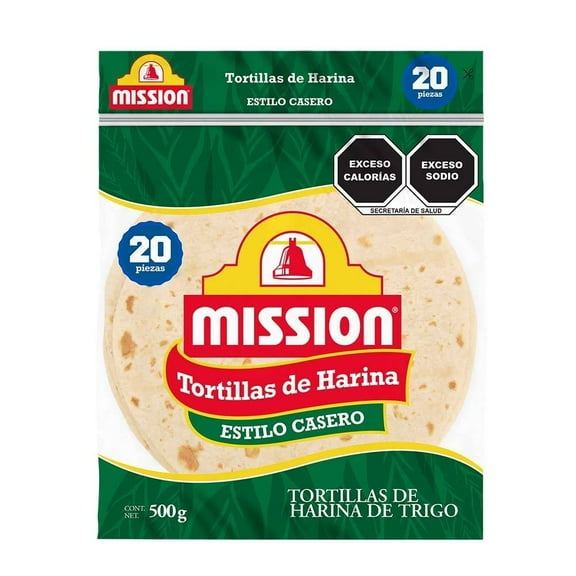 Tortillas de harina Mission estilo casero 500 g