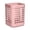 Pink, variant on Multifunctional Desk Organizer With Hollow Heart Design, Square Pen Holder Cup For Home Office Stationery, Cute Pencil Storage Container For Supplies, Purple (Purple, 10.00)