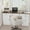 White, variant on 60 Inch Modern Executive Desk with Decorative Fluted Drawer Fronts, Double Pedestal Office Desk with Large Storage, Scratch-Resistant Natural Wood Finish Computer Table for Home Office