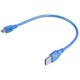 thumbnail image 2 of New Usb 2.0 A Male To Mini Usb B 5pin Male Data Cable Cord Adapter Converter 1ft, 2 of 5
