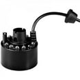 thumbnail image 2 of Halloween Mist Maker Fogger with Witch Cauldron Fog Machine Atomizer with 12 LED Color Changing Lights, 2 of 5