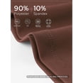 thumbnail image 5 of Cadmus 2-Piece Sets for Women Short Sleeve Tops Wide Leg Pants with Pockets, Dark Brown, XL, 5 of 9