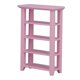 thumbnail image 5 of Soporte de flores para casa de muñecas a escala 1:12, estantería en miniatura de madera de 4 capas, decoración de muebles, color rosa, 5 of 9