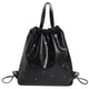 thumbnail image 2 of Mochila para mujer Color Diamantes Casual PU Mochila escolar Bolso con cordón (S Negro) Tmvgtek Para Estrenar, 2 of 9