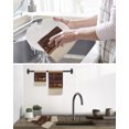 thumbnail image 5 of Vintage Coffee Time Kitchen Dish Towels for Drying Dishes Set of 2, Farmhouse Desserts Beige Burlap Waffle Weave Microfiber Hand Tea Bathroom Towels Quick Dry & Absorbent Towel 15.7x23.6, 5 of 7