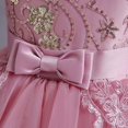 thumbnail image 4 of KAWELL Flower Girls Wedding Tulle Hi-lo Dress Princess Birthday Pageant Party Formal Communion Evening Dance Ball Gown, 4 of 6