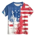 thumbnail image 5 of Gerichy Boys Tshirts,Boys 4th of July Shirt Toddler Kids Baby Boys Girls Letter Galaxy Print Short Sleeve Crewneck T Shirts Tops Tee Clothes For Children, 5 of 5