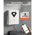 thumbnail image 4 of VEVOR Hybrid Solar Inverter Charger 3500W 220/230V with Built-in 100A MPPT Controller, 4 of 9