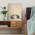 thumbnail image 5 of Monkey And Butterfly Canvas Print，Nature Animal Decor for Living Room Bedroom Office Cafe, 5 of 8