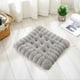 thumbnail image 5 of Cojín de Suelo para Sala de Estar, Suave y Aterciopelado, para Tatami, Ligero y con Buen Soporte, Multiusos para El Hogar, La Oficina y El Exterior, 40 Cm, Gris, 5 of 7