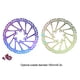 thumbnail image 5 of Eigraketly Freno de disco de bicicleta, piezas ligeras para ciclismo, resistentes al desgaste, resistentes, de varios tamaños, Kit de rotores de Type2 NO2 Eigraketly OD027321-05, 5 of 6