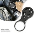 thumbnail image 1 of Bike Computer Mount, Aluminium Alloy + Plastic Adjustable Cycling Computer Odometer Extension Mount for 28.6mm Bike Stem, 1 of 7