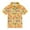 Yellow, variant on KyCheLot Boys Girls Summer Tshirt Printed Button up Collared Pullover Wicking Short Sleeve Clothes 1-8 Years