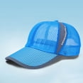 thumbnail image 2 of Mens Hats Breathable Mesh Baseball Cap for Outdoor Sports and Casual Wear Adjustable Unisex Sun Hat Lightweight Running Design, 2 of 3