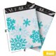 thumbnail image 2 of Bolsas de mensajería con diseño de copo de nieve, autosellables, para Navidad, sobres, envíos navideños, tareas del hogar y organización, 10 sobres impermeables., 2 of 8