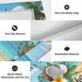 thumbnail image 6 of Tropical Plants Outdoor Rug for Patio/Deck/Porch, Non-Slip Large Area Rug 5 x 7 Ft, Coastal Beach Coconut Tree Palm Leaves Indoor Outdoor Rugs Washable Area Rugs, Reversible Camping Rug Carpet Runner, 6 of 8