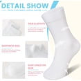 thumbnail image 4 of Girls Socks Little Kids Crew Socks Cotton Cute Youth Dress Socks 6 Pairs, 4 of 6
