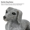 thumbnail image 3 of Figura Dachshund, Estatua de Perros de Jardín Vívido Antioxidante Colrecionable Para El Césped, 3 of 7