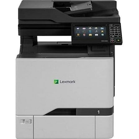Restored Lexmark XC4150 Color Multifunction Printer – Copy/Print/Scan/Fax, Duplex, Network & USB, 50 ppm (Refurbished)