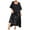 Black, variant on XMMSWDLA Women's Satin Kimono Robes for Bridesmaids Silk Nightgown and Robes Lace Cami Sleepwear with Robe Soft Pajamas for Women
