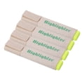 thumbnail image 1 of Unique Bargains Highlighter, Broad Point, Yellow, 4 Pack, 1 of 6