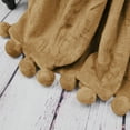 thumbnail image 7 of Home Soft Things Pompom Throw - Amphora - 50" x 60", 7 of 7