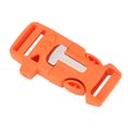 thumbnail image 4 of Hebilla de silbato de equipo de supervivencia multifunción para exteriores para pulsera de Paracord (naranja), 4 of 8