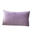 thumbnail image 2 of karymi Pillow Case Rectangle Velvet Throw Pillow Covers Colour Waist Pillow Cushion 11.81×19.68inch Apartment Essentials Bedroom Decor, 2 of 6