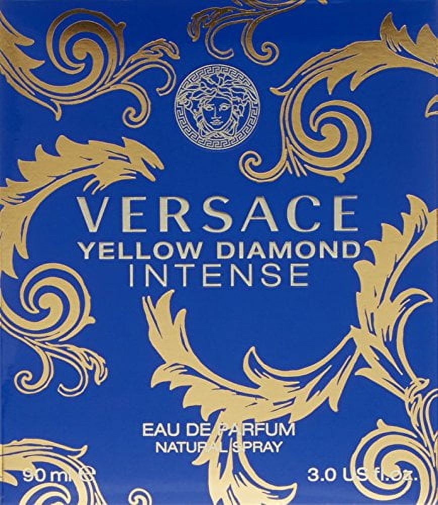 Versace Yellow Diamond Intense Eau De Parfum Spray, Perfume For Women, 3 oz
