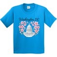 thumbnail image 3 of Inktastic Washington Dc Cherry Blossom Youth T-Shirt, 3 of 5