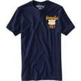 thumbnail image 1 of Aeropostale Varsity Athletic Deptment - Camiseta gráfica para hombre, color azul, talla mediana, 1 of 1
