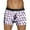 Purple, variant on Mens Valentines Day Printed Underwear Style Red Bubble Special Love Rose Shorts Mid Waist Red,L