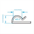 thumbnail image 2 of de 100 Piezas para Clips de Luces de Cadena Al Aire Libre Clips de Cable Resistentes para Colgar, 2 of 5