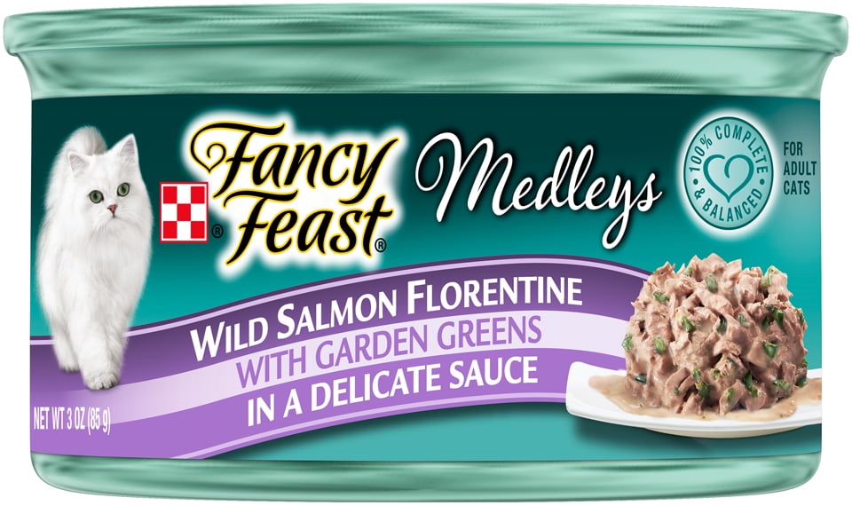 Fancy Feast Medleys Wild Salmon Florentine