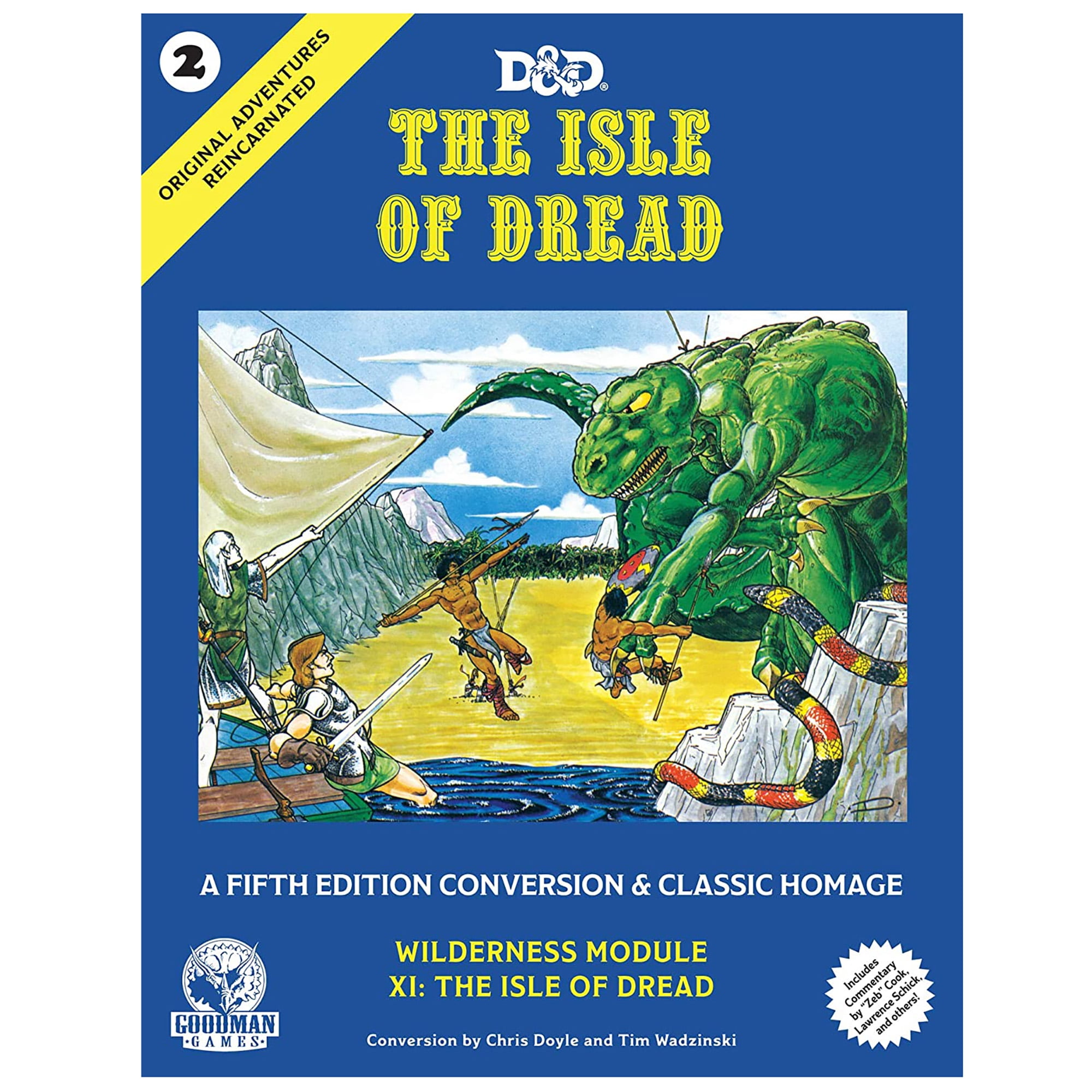 D&amp;D: The Isle of Dread - Goodman Games Original Adventures Reincarnated ...