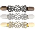 thumbnail image 1 of 3 Pcs Clips de Cardigan Attrayants Pratiques Chics pour Vêtements Clip de Serrage pour Pull, 1 of 3