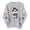 A07 Gray, variant on Women's Halloween Ghost Pumpkin Sweatshirts Long Sleeve Graphic Pullover Sweaters Crewneck Casual Fall Shirts Holiday Tops