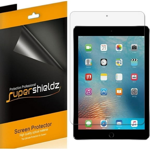 [3-Pack] Supershieldz for Apple iPad 9.7 inch (2017) Screen Protector, Anti-Glare & Anti-Fingerprint (Matte) Shield