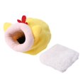 thumbnail image 1 of Casa para dormir para mascotas Cálido hámster Cachorro Gatito Cama Nido suave Perrera (Amarillo) Ehuebsd Para estrenar, 1 of 8