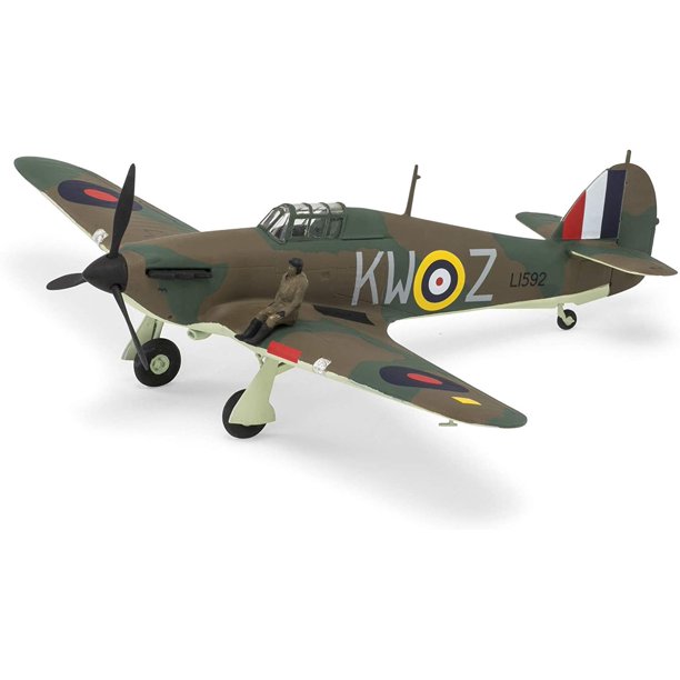Airfix 55111 Hawker Hurricane Mk1 1/72 Scale Plastic Model Kit Starter