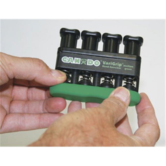 CanDo VariGrip Hand Exerciser, Set of 5 w/Plastic Stand