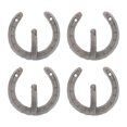 thumbnail image 1 of 4 Pcs Horseshoe Shape Wall Hanger Retro Hanging Hook Practical Sundries Organizer, 1 of 9
