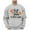 Grey, variant on Mens Pullover Tops Thanksgivingplus Size Fashion Holiday Logo Print Hop Oversized Mens Sweaters,Black,L